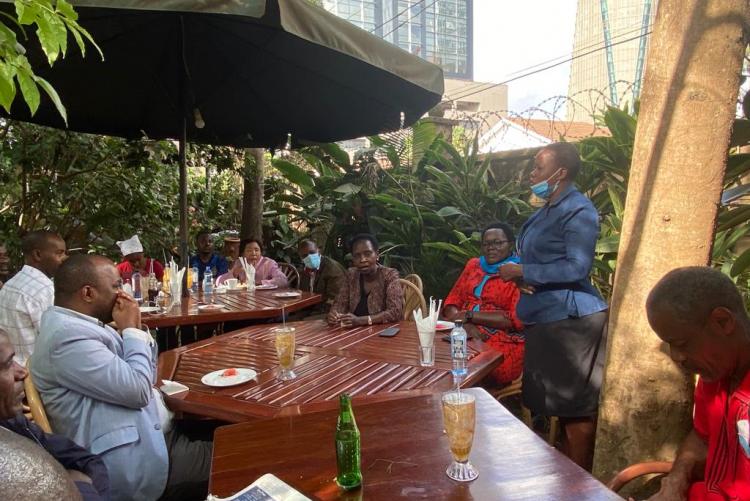DDIS Staff Luncheon in Honor of Colleagues who left the department held on 19th February 2022 at Upperhill, Nairobi.