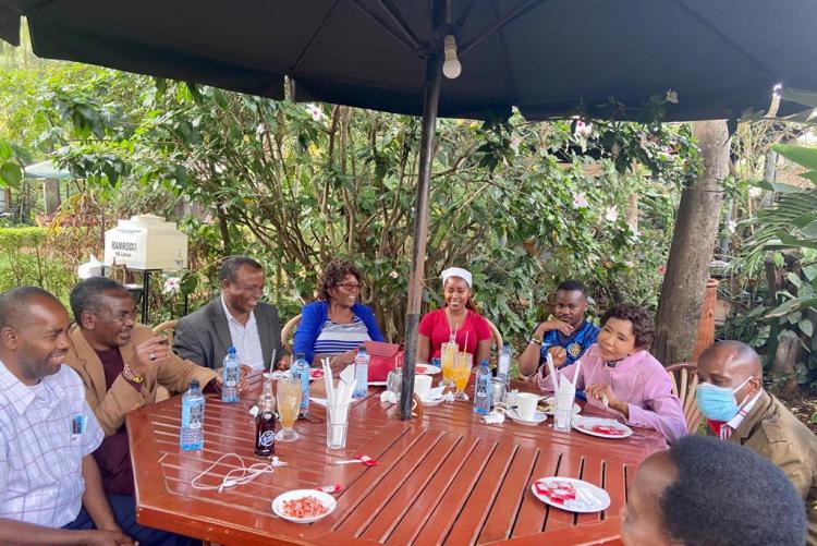 DDIS Staff Luncheon in Honor of Colleagues who left the department held on 19th February 2022 at Upperhill, Nairobi.